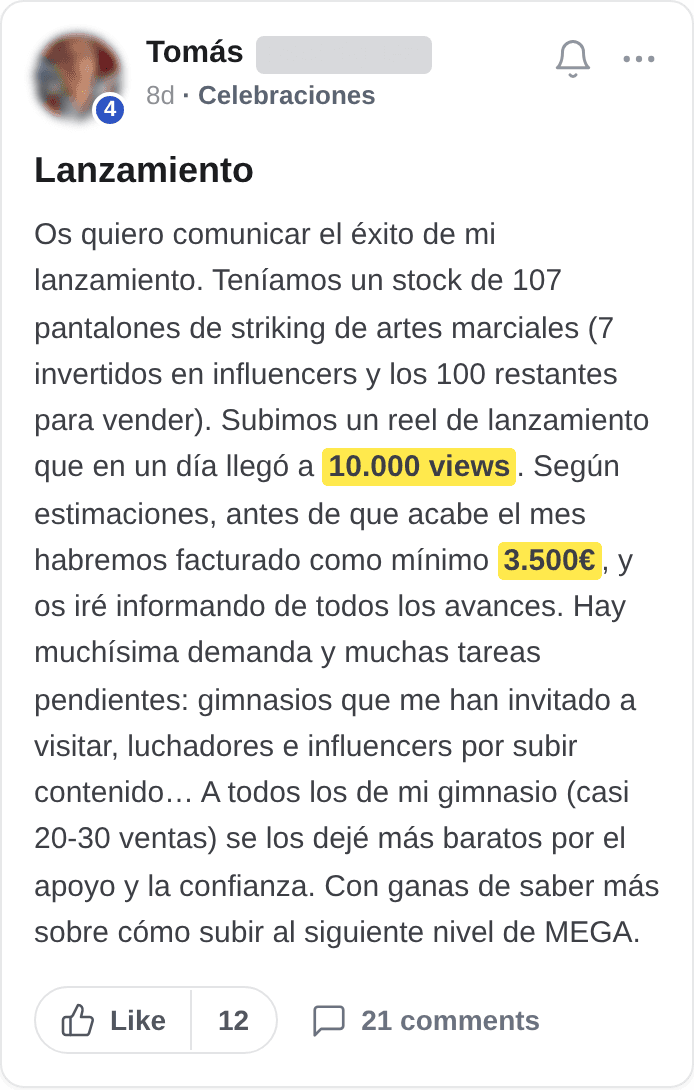 Lanzamiento